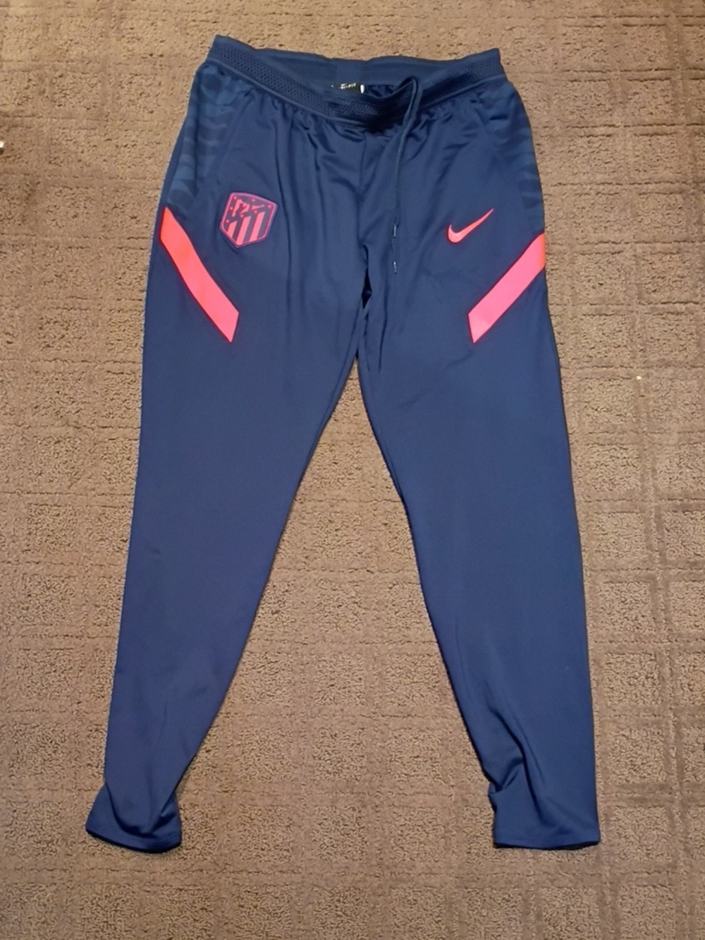 Nike Atletico De Madrid Strike Training Pants Size Medium